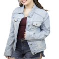 thumbnail image 2 of SKYLINEWEARS Women Denim Jacket Button UP Long Sleeve Ladies Stretch Trucker Jean Jackets, 2 of 6