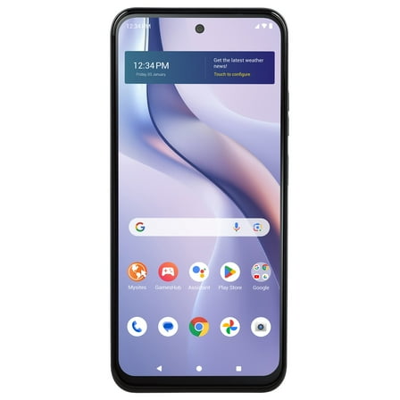 Total Wireless BLU Speed Ultra, 64GB, 5G, Gray - Prepaid Smartphone [Locked to Total Wireless]