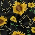 thumbnail image 2 of Coolnut 60" Sunflower Outdoor Tablecloth with Umbrella Hole and Zipper, Waterproof Round Tablecloth for Party,Patio,Picnic,Holiday Dinner,Summer, 2 of 7