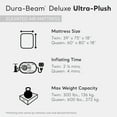 thumbnail image 3 of Intex 64425ED Dura-Beam Deluxe Ultra Plush Air Mattress with Built-in Pump, Twin, 3 of 10