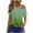 Green, variant on Scyoekwg Womens Short Sleeve Tops Short Sleeve Tops Comfy Clothes Shirt Women's Shirts Casual Ladies Blouses Dressy Casual Womens Summer Fashion Loose