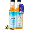 Javy Premium Vanilla Coffee Syrup, Low Calorie-Low Sugar, Coffee Flavoring Syrup, Coffee Bar Accessories. Great for Flavoring All Types of Drinks