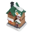 thumbnail image 1 of Casas de pueblo navideñas BuyWeek escena navideña de resina decorativa, 1 of 12