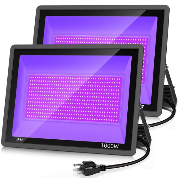 Luz de inundación negra YANYCN 1000W LED IP66 a prueba de agua