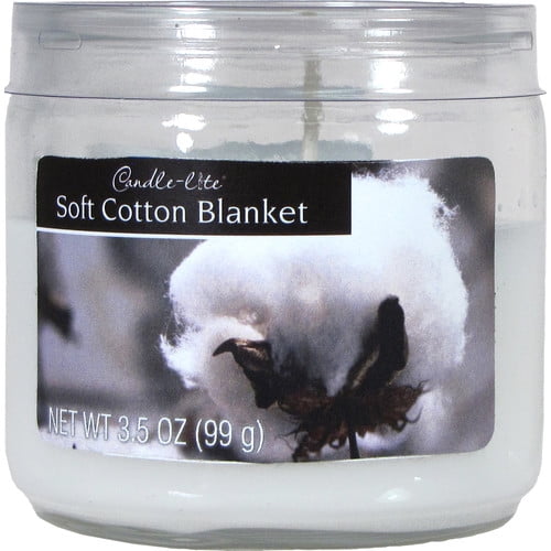Fortune Products CandleLite Soft Cotton Blanket Jar Candle (Set of 12