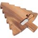 thumbnail image 5 of 1 Juego de tabla de cortar de madera, novedad, tabla de árbol de Navidad, tabla de cortar multifunción con cortador, 5 of 5