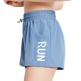 thumbnail image 1 of Pantalones cortos para mujer secos atléticos senderismo sudor pantalones cortos con bolsillos cómodos pantalones cortos casuales, 1 of 6