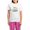 With Pink Pant, variant on CafePress - Rabbit Women's Light Pajamas - Women's Short Sleeve Print T-Shirt and Pants Light Cotton Pajama Set