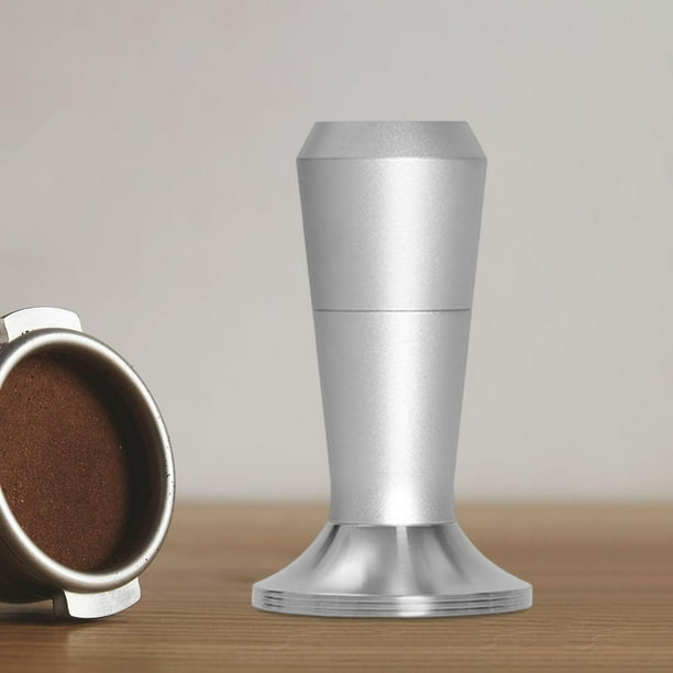 de granos de café, accesorios para máquinas de café expreso, Tamper de café expreso manual de acero inoxidable para restaurantes, barra de Plata de 58 mm Macarena manipulación de espresso