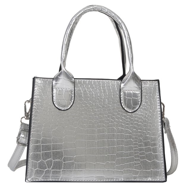Bolso tejido simple a la moda, bolso de mano para mujer de gran capacidad, bolso de hombro, marea MFZFUKR BST3065696-1