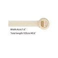 thumbnail image 3 of INSPIRE CHIC Women's Vintage Round Buckle Woven Belts Boho Waist Belt Beige Round Buckle, 3 of 5