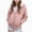 H154-Pink, variant on TOWED22 Unisex Boys Girls Hoodie Sweatshirt Full Zip Up Casual Long Sleeve Solid Jacket Kids Lightweight Outwear with Pockets,Navy,5-6 Y