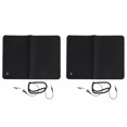 thumbnail image 2 of 2Pcs Grounding Mat for Sleep, PU Leather Earth Mat Grounding Pad, Grounding Mat Kit, Multi Functional Grounding Sleeping Mat for Better Sleep, Anxiety Relief, Eliminate Static, 2 of 7