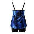 thumbnail image 3 of Wancir Womens Plus Size Tankini Swimsuit Two Piece Bathing Suits Flowy Swim Tops with Boy Shorts, 3 of 3