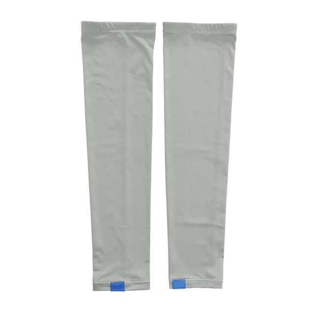 RXMEKW Sun Protection Sleeves for Men Quarter-Length Polyester Bracer for Cycling Outdoor Sports Solid