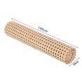 thumbnail image 7 of Trayknick 100x39CM Faux Cane Webbing Roll - Cuttable Furniture Chair Cabinet DIY Caning Craft Project, Woven Open Mesh Rattan Material Sheet (1 Roll), 7 of 7