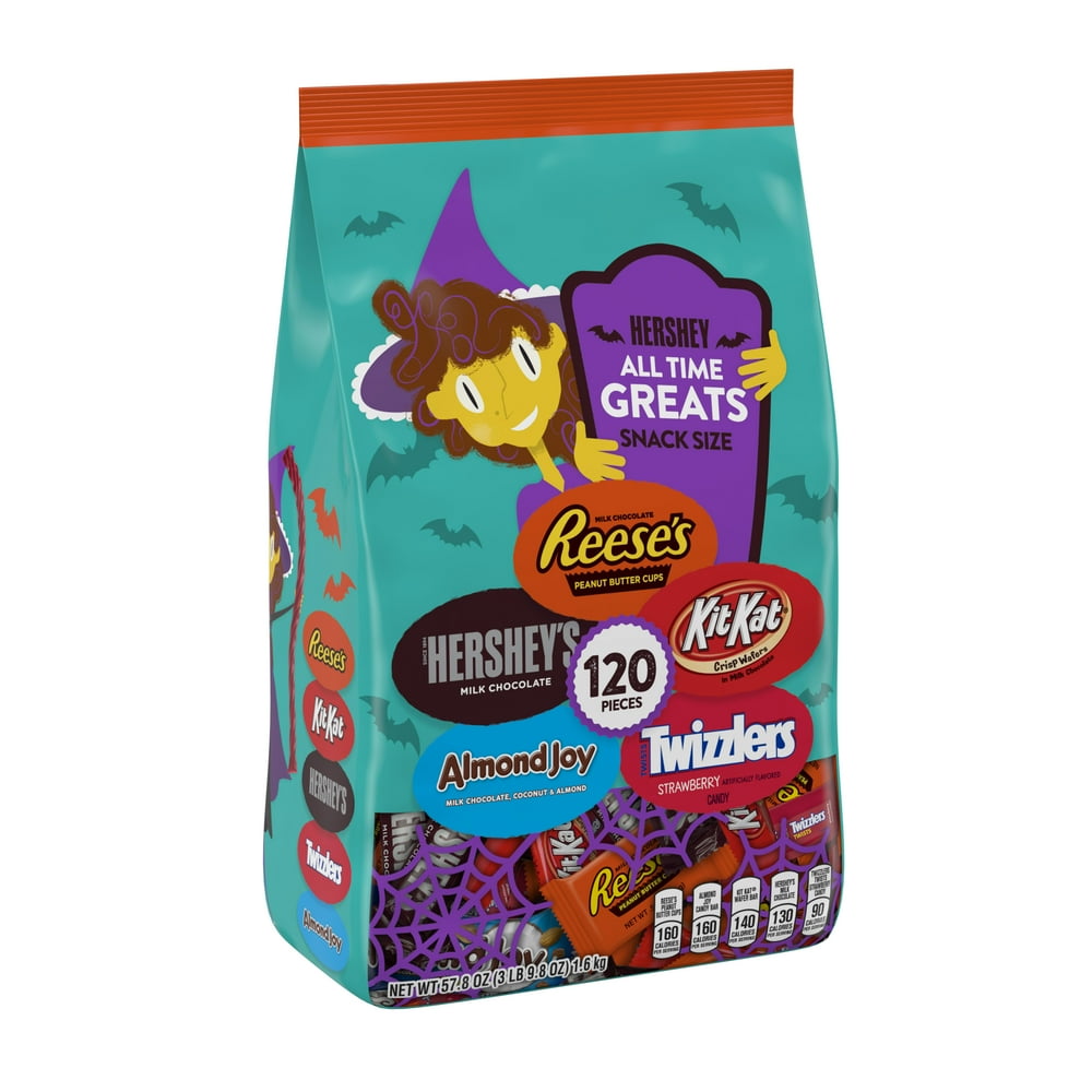 Hershey's Halloween Miniatures Assorted Variety Chocolate Candy Pack