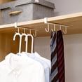 thumbnail image 4 of 4-Hook Storage Organizer, Kitchen Pantry Shelf, Metal Construction, 1kg Load Capacity, Wall-Mounted Design, For Kitchen Utensils, Heavy-Duty Rack, Stainless Steel Finish, Space-Saving Organi, 4 of 7