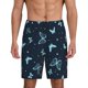 thumbnail image 1 of Balery Beautiful Butterflies Pantalones cortos de pijama de punto de algodón para hombre con cinturilla y bolsillos-XX-Large, 1 of 6