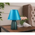 thumbnail image 1 of L1031-BL Lampe de Table - Bleu, 11.5 x 8 x 8 Po., 1 of 1