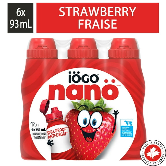 iÖGO nanö Drinkable Strawberry Yogurt 1%,