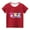 Red, variant on REORIAFEE Toddler Kids Boys Girls Easter Shirts for Girls Toddlers Tee Shirts Gnome Colored Egg Printed Blouse Round Neck Tops Short Sleeve Pullover Summer Fashion Clothing White