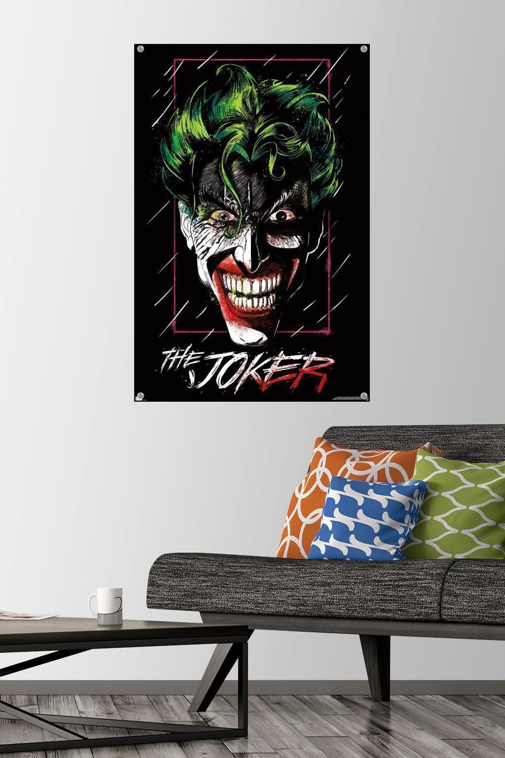 DC Comics - The Joker - Up Close Wall Poster