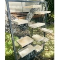 thumbnail image 5 of 10 Piece Kiln Dried Pine Wooden Ledges Steps Platforms for Chinchillas, Rats, Birds, Degu, Sugar Gliders, Squirrels and other Caged Critters, 5 of 7