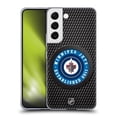 thumbnail image 1 of Head Case Designs Officially Licensed NHL Winnipeg Jets Puck Texture Soft Gel Case Compatible with Samsung Galaxy S22 5G, 1 of 7