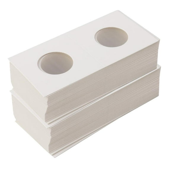 Cartón Monedero Colección Mylar Funda Abatible Almacenamiento de Monedas 23 / 29mm CUTICAT Portamonedas de cartón