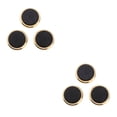 thumbnail image 1 of Botones Naiovety para accesorio de trompeta 3 unids/set negro 17mm, 1 of 1