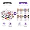 thumbnail image 6 of Marker Holders (5 Pack): Silicone Organizers for Broad Tip Markers, Prevent Lost Lids, Portable, Value Family Size, Dishwasher Safe, 6 of 7