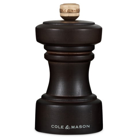 Cole & Mason Hoxton Dark Chocolate Salt Mill 4.1"
