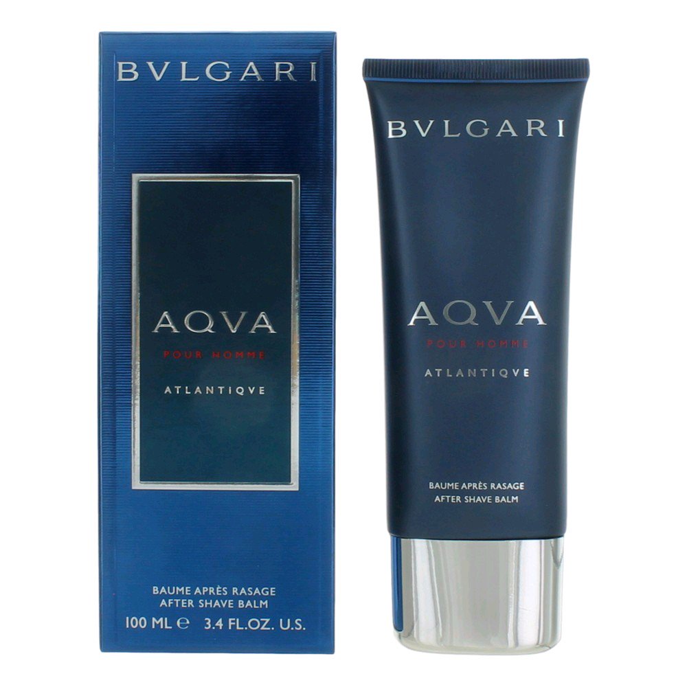 Aqva Atlantiqve by Bvlgari, 3.4 oz After Shave Balm for Men (Aqua