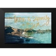 thumbnail image 2 of Coppel, Anna 14x11 Black Modern Framed Museum Art Print Titled - Serenity At The Sea, 2 of 5