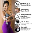 thumbnail image 4 of Estimulador muscular digital TENS Unit TENS 7000 con 48 almohadillas, 4 of 9