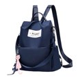 thumbnail image 1 of Sonducket para mujer, tela Oxford, portátil, para viajes universitarios, Camping, libros, botella de agua, teléfono móvil, Mochilas Azul, 1 of 6