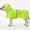 Fluorescent Green, variant on KOOGAL Hooded Dog Raincoat Apparel Poncho Waterproof Dog Clothes Pet Jacket,Dog Raincoats Winter Jacket for Small to Medium Dogs.