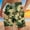 Army Green#2, variant on Viikei Men's Shorts with Side Pockets for Convenience,Men's Special Print Beach Casual Trouser Shorts Pants Red S