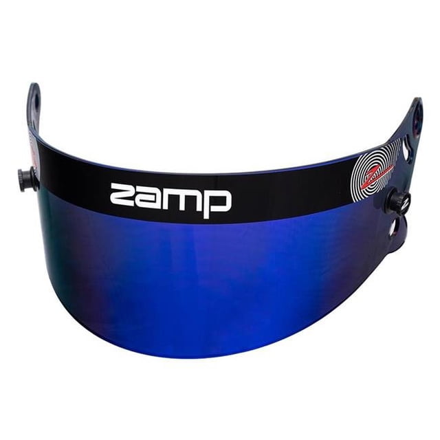 Zamp HASZ20BP Z-20 Series Shield, Blue Prizm Chrome