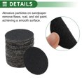 thumbnail image 4 of Unique Bargains Sandpaper Hook & Loop Sanding Sheets 50x50mm Black 60 Grit Round Efficient Grinding and Polishing Automobile Manufacturing and Repair Metal Processing, 4 of 7