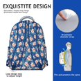 thumbnail image 5 of Durable Lightweight Laptop Daypack Featuring Hawaii Tropical Wind Palm Leaves Print: Perfect Gift for Students, Large Capacity Bookbag for High School, College, Campus Commute, and Everyday Use, 5 of 6