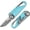 Blue, variant on Vinto 5-in-1 Titanium Small Pocket Knife – Ultra-Light Mini EDC Multitool Utility Knife with Folding Blade, Seatbelt Cutter, Bottle Opener & Screwdriver, Compact Everyday Carry