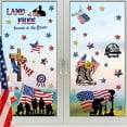 thumbnail image 6 of Window decorations, Window Clings for Glass Windows, 36X24 in, 9 Pc, Patriotic decorations, Sunflower decorations, Memorial Day decorations, Military Helmet, Star decorations,, 6 of 6