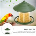 thumbnail image 3 of Comedero automático para pájaros con gancho para exteriores, ideal para decoración de jardín., 3 of 8