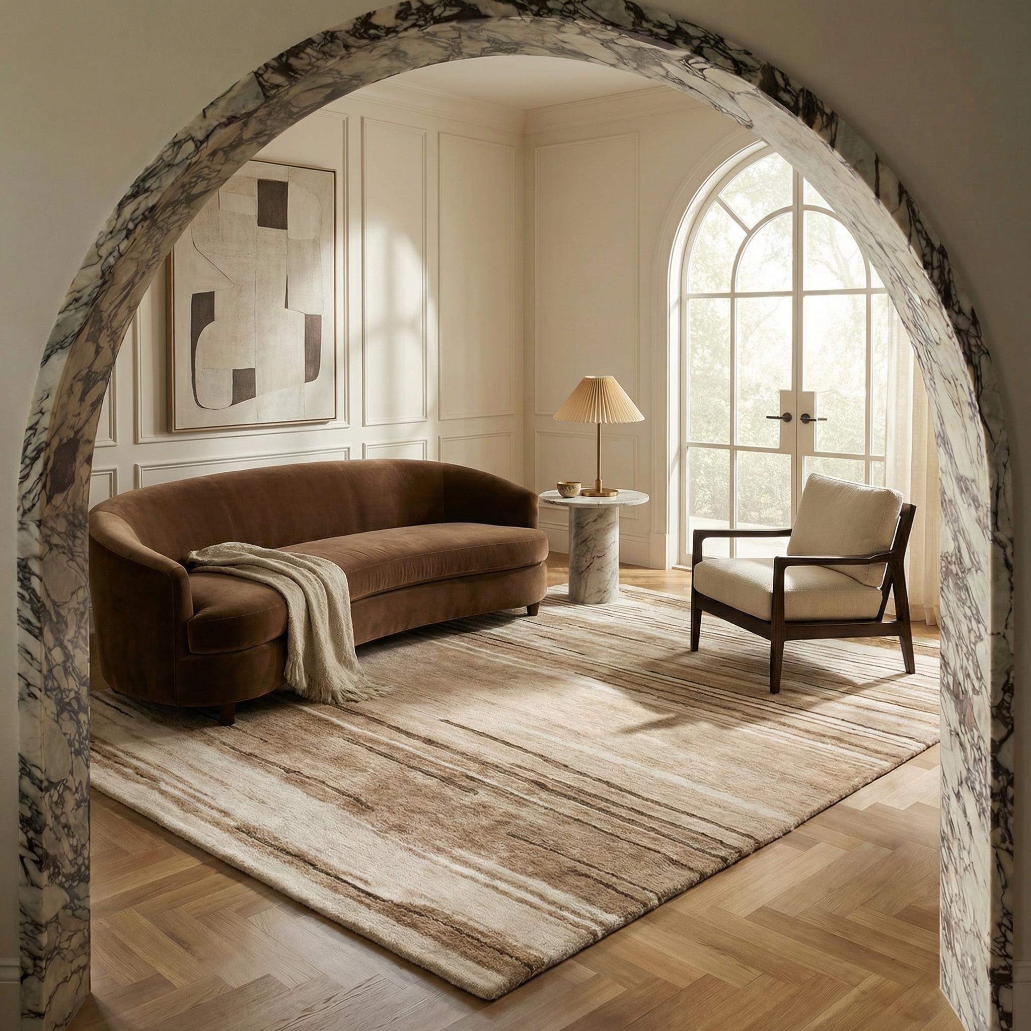 Rug Branch Maya Modern Abstract Indoor Hand-Tufted Area Rug