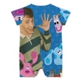 thumbnail image 2 of Blue'S Clues Baby Bodysuit Boy Girl Clothes Soft Newborn Infant Outfit Short Sleeve Romper, 2 of 8