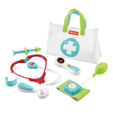 UPC: 0887961369373 | Fisher-Price Medical Kit 7-Piece Doctor Toys Preschool Pretend Play Set for Ages 3+ years
