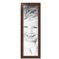 thumbnail image 2 of ArtToFrames 8" x 26" Cherry Picture Frame, 8x26 inch Red Wood Poster Frame (WOM-4084), 2 Pack, 2 of 7