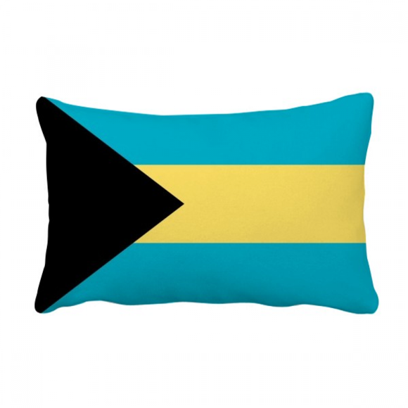 The Bahamas National Flag North America Country Throw Pillow Lumbar Insert Cushion Cover Home Decoration